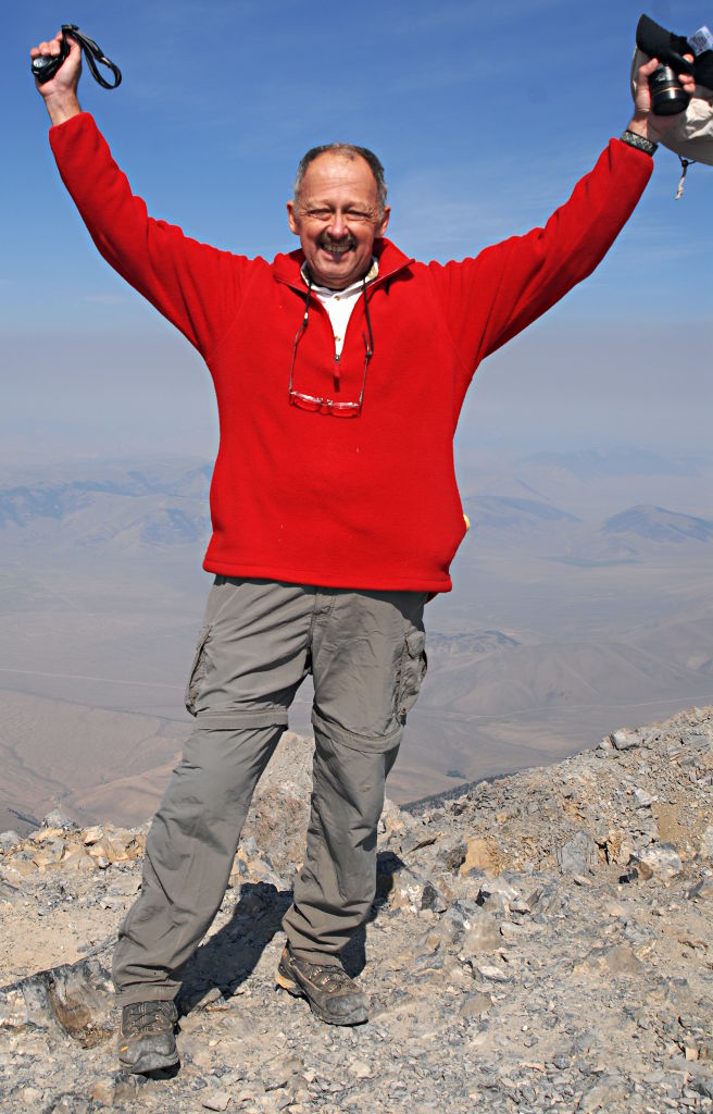 Alan Ritter on the summit of Borah Peak