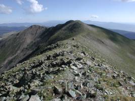 Wheeler Peak Ridgeline from a False Summit