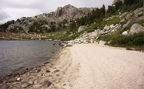 Beachfront Property in the Wind River Range.