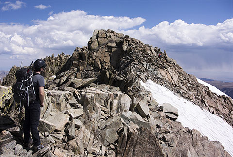 Gannett Peak Summit Block.