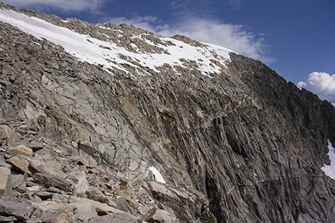 Gannett Peak Summit Ridge.