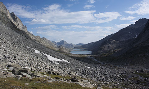 View from High Camp.