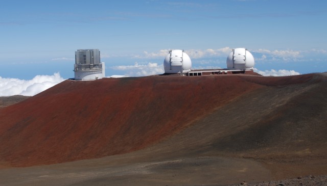 Keck Telescope Complex on Mauna Kea