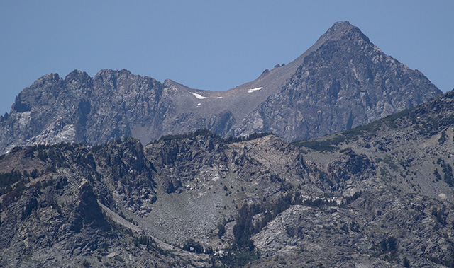 Mt. Ritter from Minaret Summit