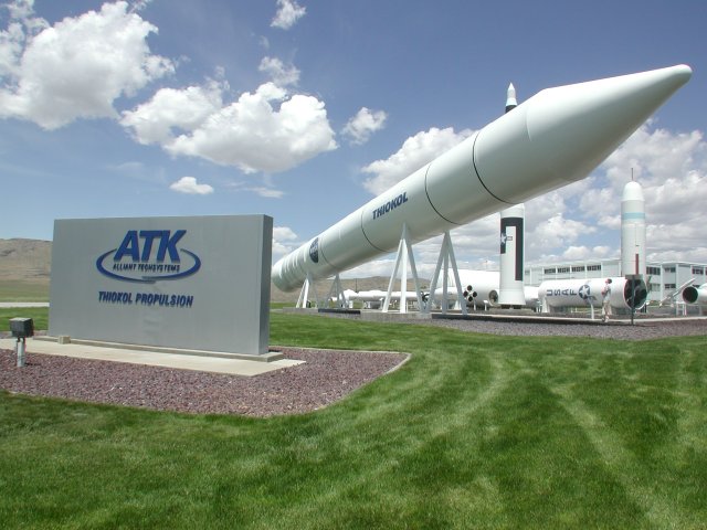 ATK Thiokol (Morton Thiokol) Rocket Exhibit, Thiokol, Utah