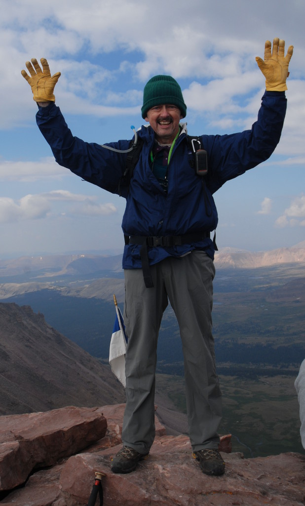 Alan on the Summit of Kings Peak