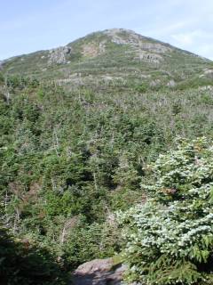 Approaching Mt. Marcy's Summit Ridge