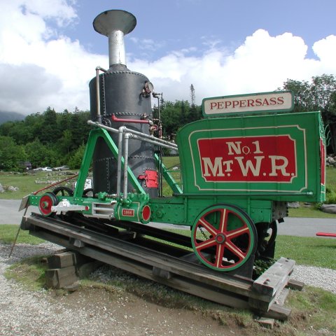 First Cog Railway Locomotive