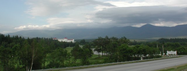 Mount Washington Hotel and Resort, Mount Washington in the Background