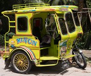 DSC 0780  Colorful Trike Taxi, Romblon