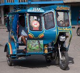 DSC 0877  Colorful Trike Taxi, Romblon