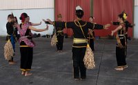 DSC 0972  Dancers Meeting the Ship in Kota Kinabalu, Malaysia