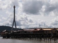 DSC 1163  Cable-Stayed Bridge, Water Village, Brunei