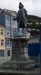 DSC 4961  Holberg Statue, Bryggen, Bergen