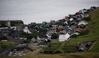 DSC 5176  Town in Fjord, Faroe Islands
