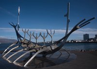 DSC 5423  Viking Longboat Sculpture, Reykjavik Promenade