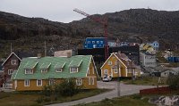 DSC 5695  Yellow House with Green Roof, Qaqortoq