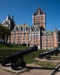 DSC 6349  Chateau Frontenac and Cannons, Quebec City