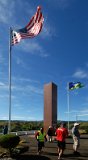 DSC 3460  Memorial Obelisk and Flags