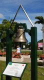 DSC 3508  Peace Bell at Honiara Airport