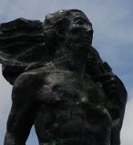 DSC 3597  Detail of Statue, Japanese Memorial, Honiara