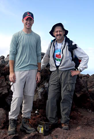 Alan and Nathan on Humphreys Peak Summit