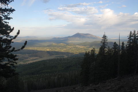 View from the Switchbacks on Humphreys