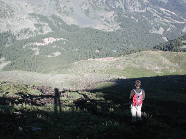 Nathan Casting a very Long Shadow