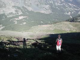 Nathan Casting a very Long Shadow