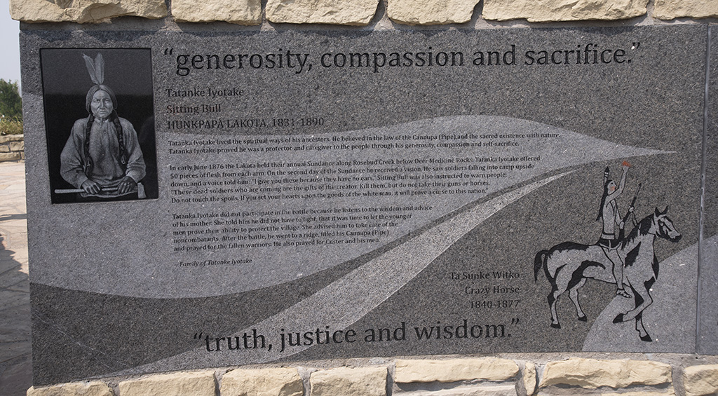Little Big Horn Memorial Plaque