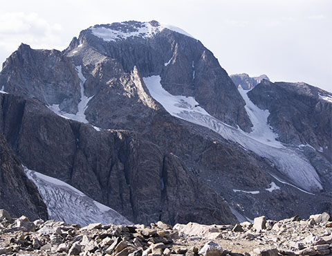 Looking Northwest from Bonney Pass.