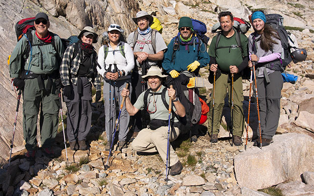 Group on the Return Hike.