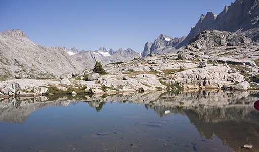 Passing a Tarn.