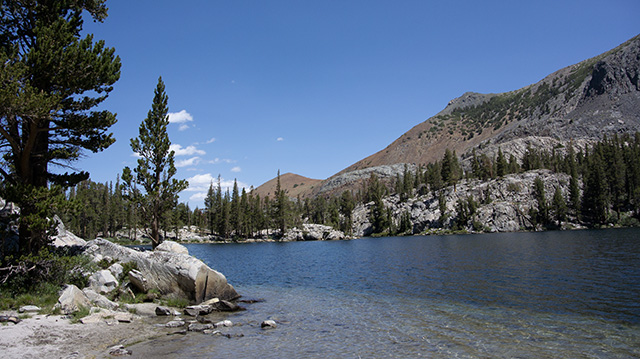 Beach on Skelton Lake