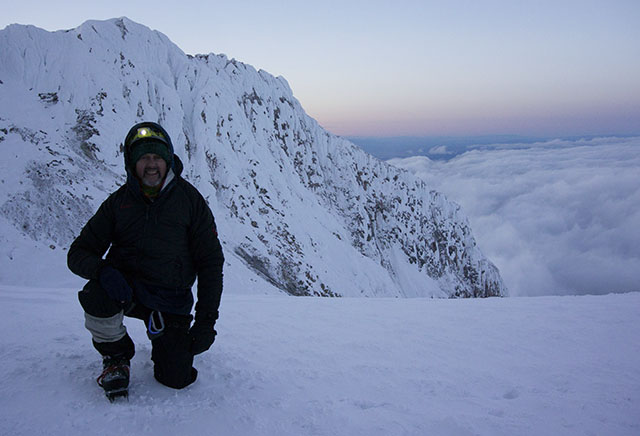Ridge above Devil's Kitchen at Sunrise