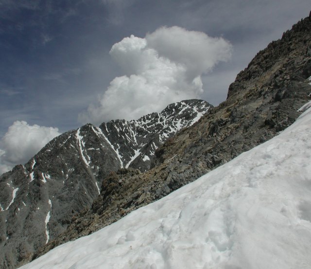 Storm Clouds Building over Borah Peak