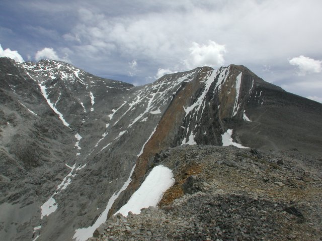 Storm Clouds Building over Borah Peak