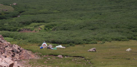 Almost back to Camp