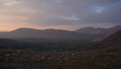 Sunrise over the Painter Basin