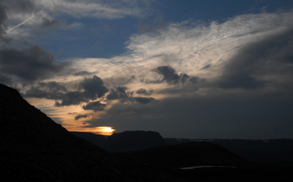 Sunset across the Valley
