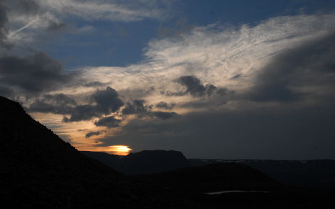 Sunset across the Valley