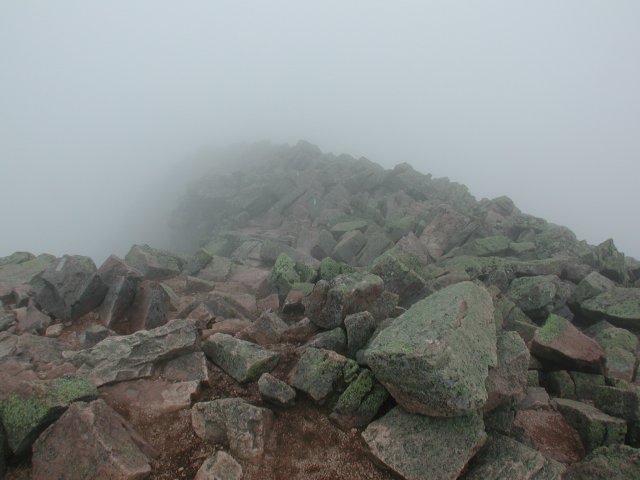 The Knife Edge on Mount Katahdin