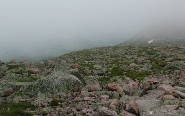 One Last Patch of Snow even in July