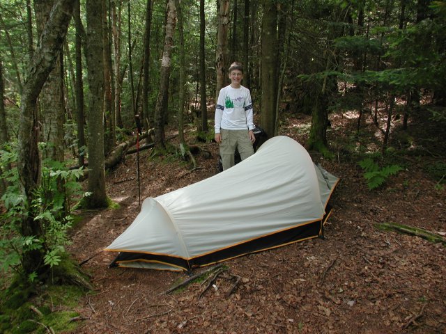 Camping along the Van Hoevenberg Trail