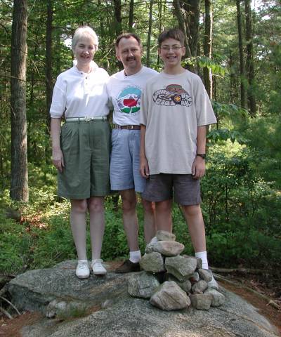 Atop the State of Rhode Island
