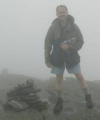 Alan at the Top of Vermont