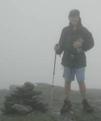 Nathan at the Top of Vermont