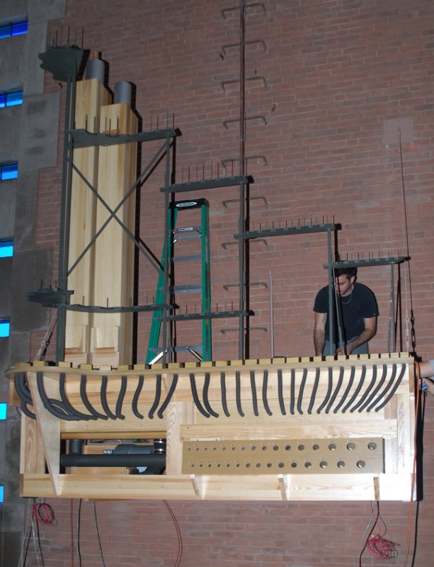 DSC_4844.JPG - First antiphonal pipes mounted.