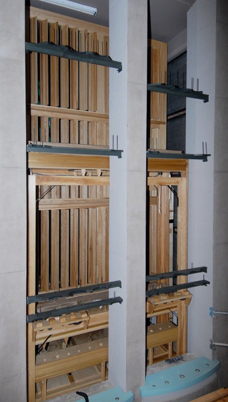 DSC_6031.JPG - Lectern-side pipe racks complete.
