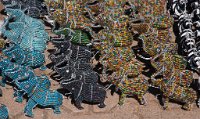 DSC 3415  Beaded Elephants, Craft Market